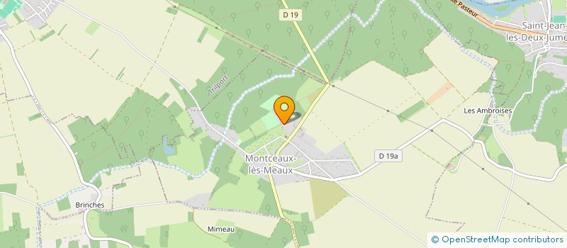 localisation de l'entreprise JAZZ AUX 3 REINES  MONTCEAUX-LES-MEAUX