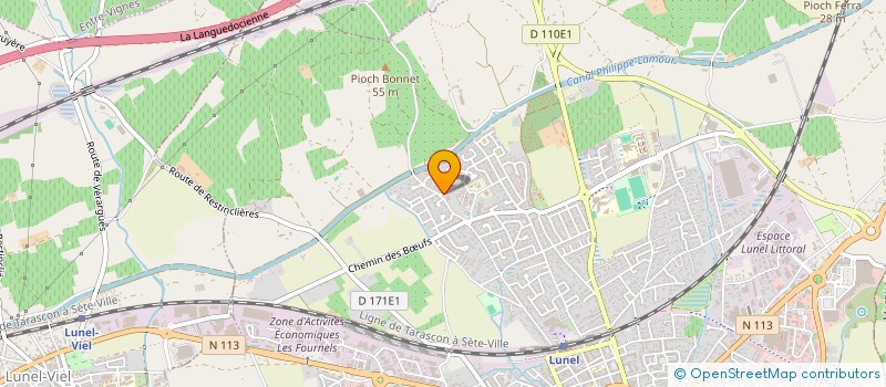 localisation de l'entreprise JAZZ BAND DE LUNEL  LUNEL