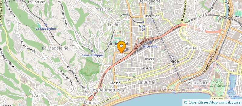 localisation de l'entreprise JAZZ BAND DE NICE  NICE