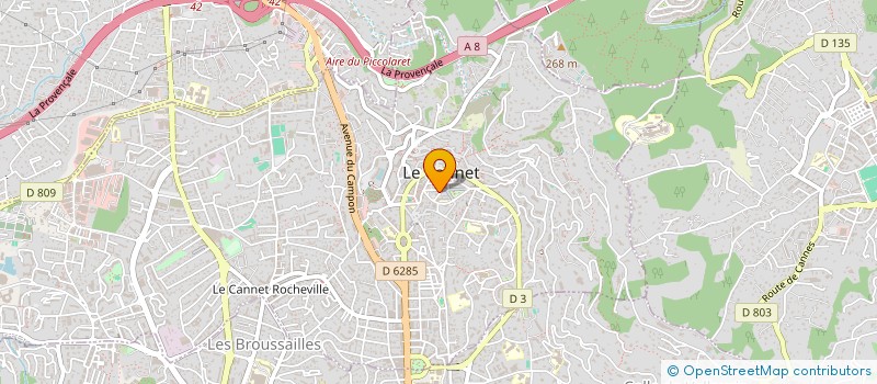 localisation de l'entreprise JAZZ BAND LE CANNET COTE D AZUR à LE CANNET