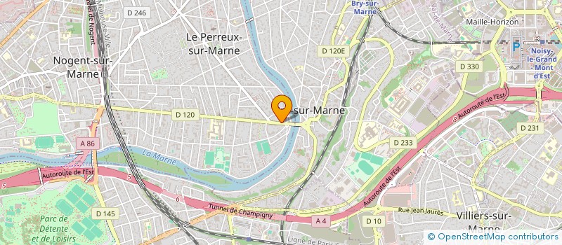 localisation de l'entreprise JAZZ BOND ASSOCIATION à LE PERREUX-SUR-MARNE