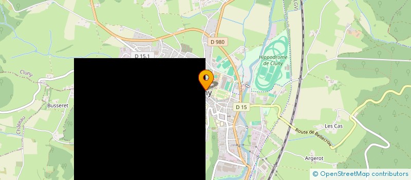 localisation de l'entreprise JAZZ CAMPUS EN CLUNISOIS à CLUNY