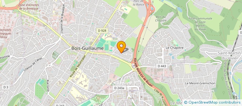 localisation de l'entreprise JAZZ CLUB DE LA COTE OUEST à BOIS-GUILLAUME