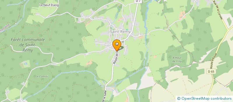 localisation de l'entreprise JAZZ-CLUB DE SAINT-DIE-DES-VOSGES  SAINT-REMY