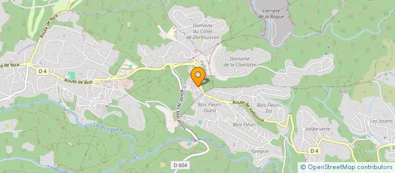 localisation de l'entreprise JAZZ EN MILIEU SCOLAIRE à VALBONNE