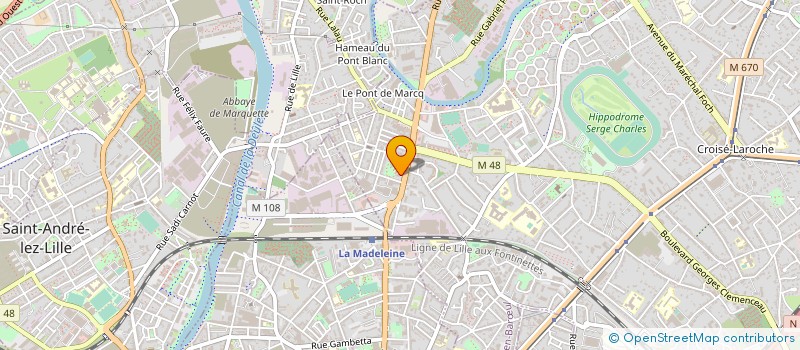localisation de l'entreprise JAZZ EN NORD RENAISSANCE à MARCQ-EN-BARŒUL