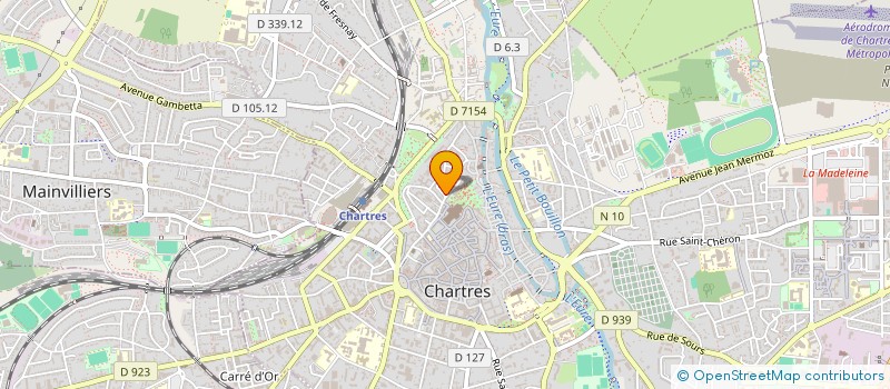 localisation de l'entreprise JAZZ EN RESEAU à CHARTRES