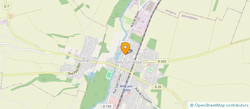 localisation de l'entreprise JAZZ EN VAL DE NOYE  AILLY-SUR-NOYE