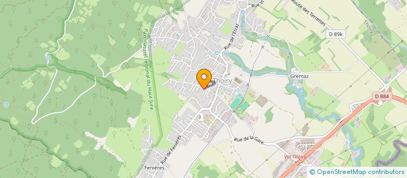 localisation de l'entreprise JAZZ ET CO  THOIRY