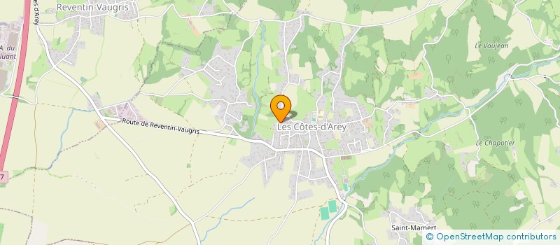 localisation de l'entreprise JAZZ EVOLUTION  LES COTES-D'AREY