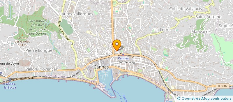 localisation de l'entreprise JAZZ FIT CENTER  CANNES