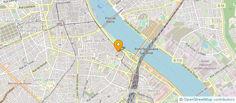 localisation de l'entreprise JAZZ FORUM à BORDEAUX