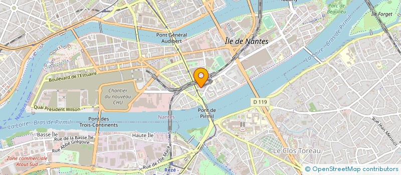 localisation de l'entreprise JAZZ IMMO 44 à NANTES