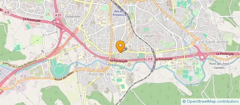 localisation de l'entreprise JAZZ IT UP  AIX-EN-PROVENCE