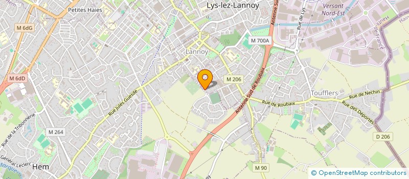 localisation de l'entreprise JAZZ LIVE  LYS-LEZ-LANNOY