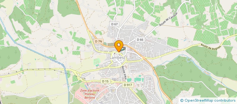 localisation de l'entreprise JAZZ MANIA  LAMBESC