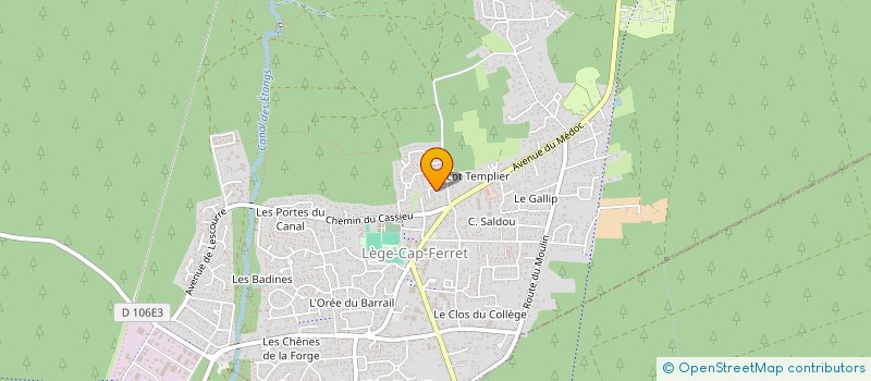 localisation de l'entreprise JAZZ 'N TAP CONNECTION (JTC)  LEGE-CAP-FERRET