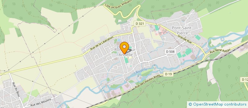 localisation de l'entreprise JAZZ O CLOCK à ROMILLY-SUR-ANDELLE
