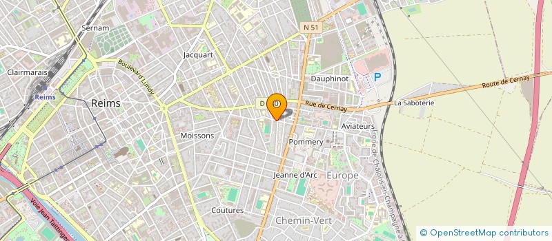 localisation de l'entreprise JAZZ PASSENGERS  REIMS