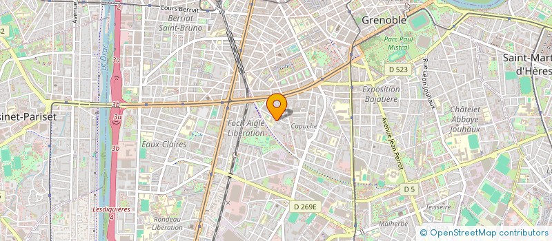 localisation de l'entreprise JAZZ SOUL COLLECTIF GRENOBLE à GRENOBLE