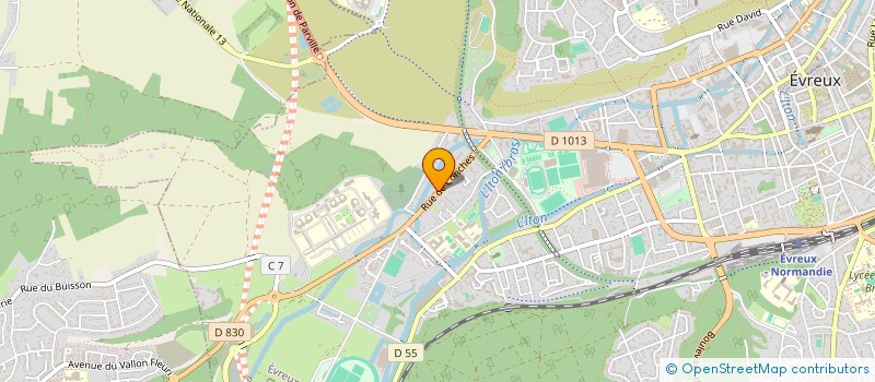 localisation de l'entreprise JAZZ SOUS LES LAVOIRS  EVREUX