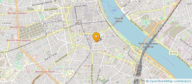 localisation de l'entreprise JAZZ TEMPO à BORDEAUX