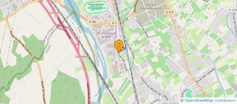 localisation de l'entreprise JAZZ TRANSPORT à CAVAILLON