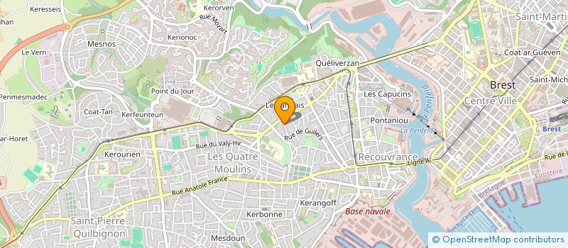 localisation de l'entreprise JAZZ UNIT BRESTOIS PROMOTION  BREST