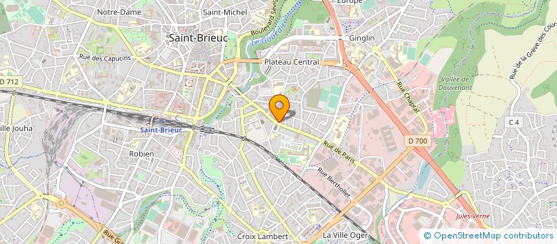 localisation de l'entreprise JAZZ UP CONSULTING à SAINT-BRIEUC