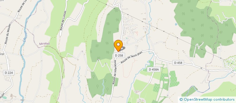 localisation de l'entreprise JAZZ VARIETE MUSETTE CLUB  MIRABEL