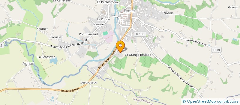 localisation de l'entreprise JAZZ VOCAL D'EYMET  EYMET