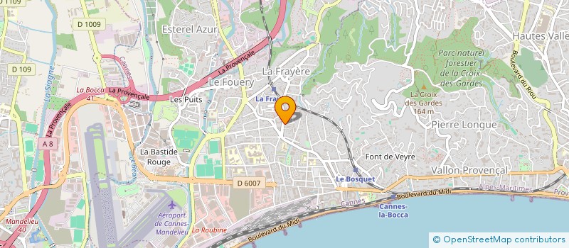 localisation de l'entreprise JAZZ VOICE  CANNES