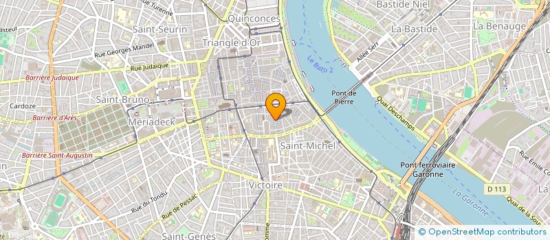 localisation de l'entreprise JAZZ & WINE  BORDEAUX