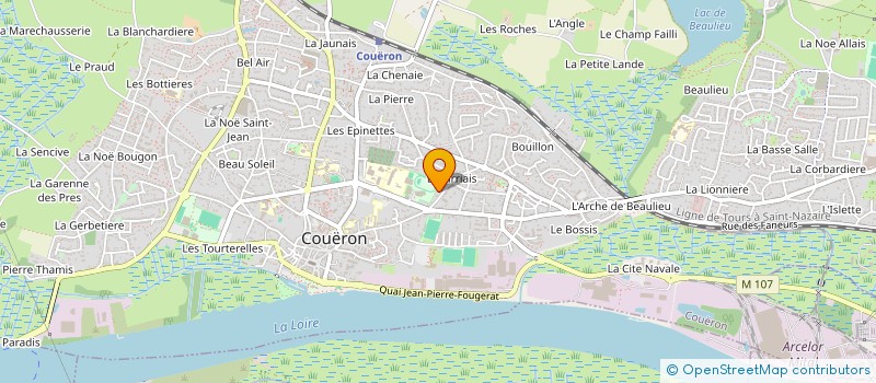 localisation de l'entreprise JAZZADOM à COUERON