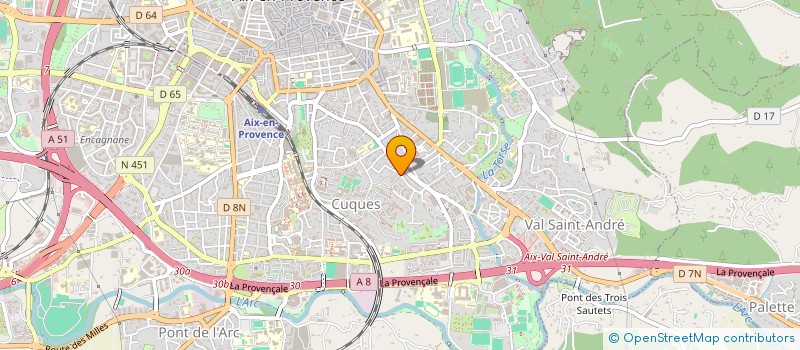 localisation de l'entreprise JAZZBAZE UT à AIX-EN-PROVENCE