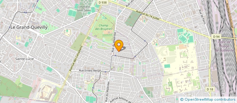 localisation de l'entreprise JAZZEMOI  SAINT-ETIENNE-DU-ROUVRAY