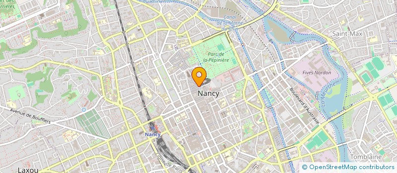 localisation de l'entreprise JAZZERS  NANCY