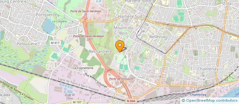 localisation de l'entreprise JAZZIN'SALSA à SAINT-HERBLAIN