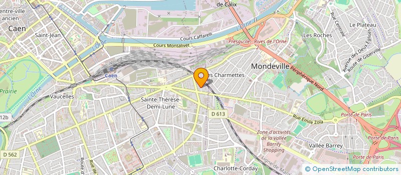 localisation de l'entreprise JAZZLIB' à CAEN