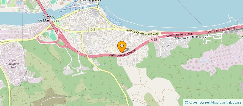 localisation de l'entreprise JAZZOMARTIGUES à MARTIGUES