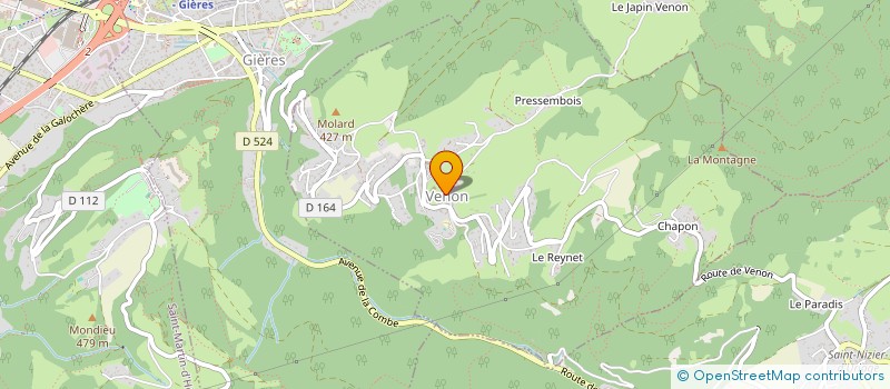 localisation de l'entreprise JAZZOPHONIE  VENON