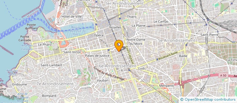 localisation de l'entreprise JAZZPROD à MARSEILLE