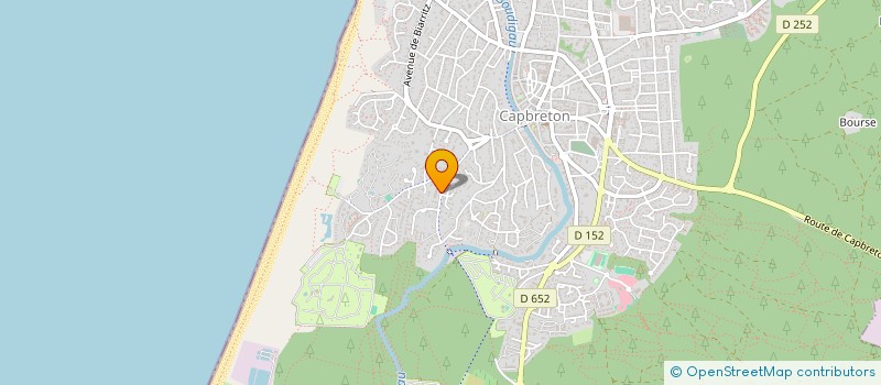localisation de l'entreprise JAZZY HOUR'S à CAPBRETON