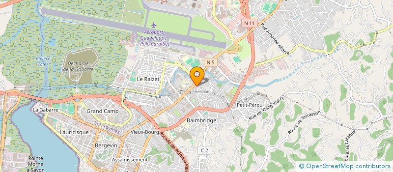 localisation de l'entreprise JB 2000 SARL à LES ABYMES