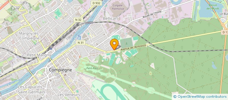 localisation de l'entreprise JB 325  COMPIEGNE