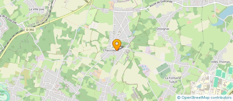 localisation de l'entreprise JB à PORNICHET