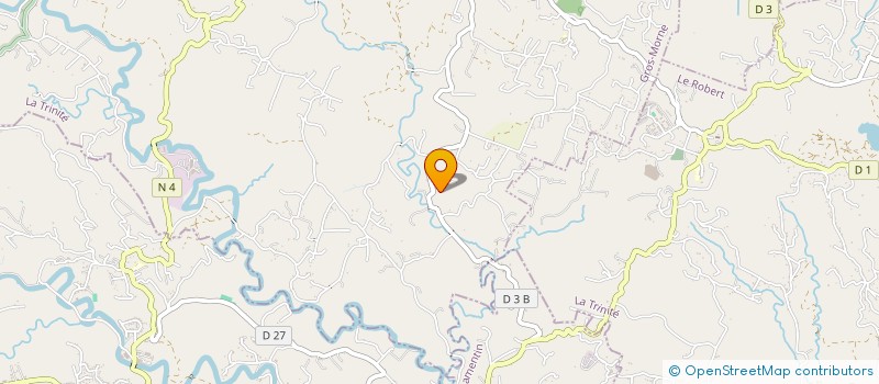 localisation de l'entreprise JB  GROS-MORNE