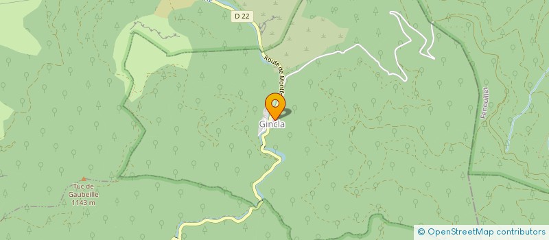 localisation de l'entreprise JB  GINCLA