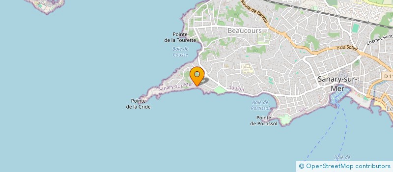 localisation de l'entreprise JB à SANARY-SUR-MER