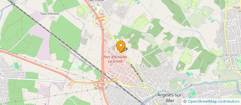 localisation de l'entreprise JB  ARGELES-SUR-MER
